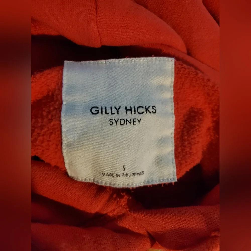 Gilly Hicks Red Long Sleeve Hoodie - Picture 2 of 7